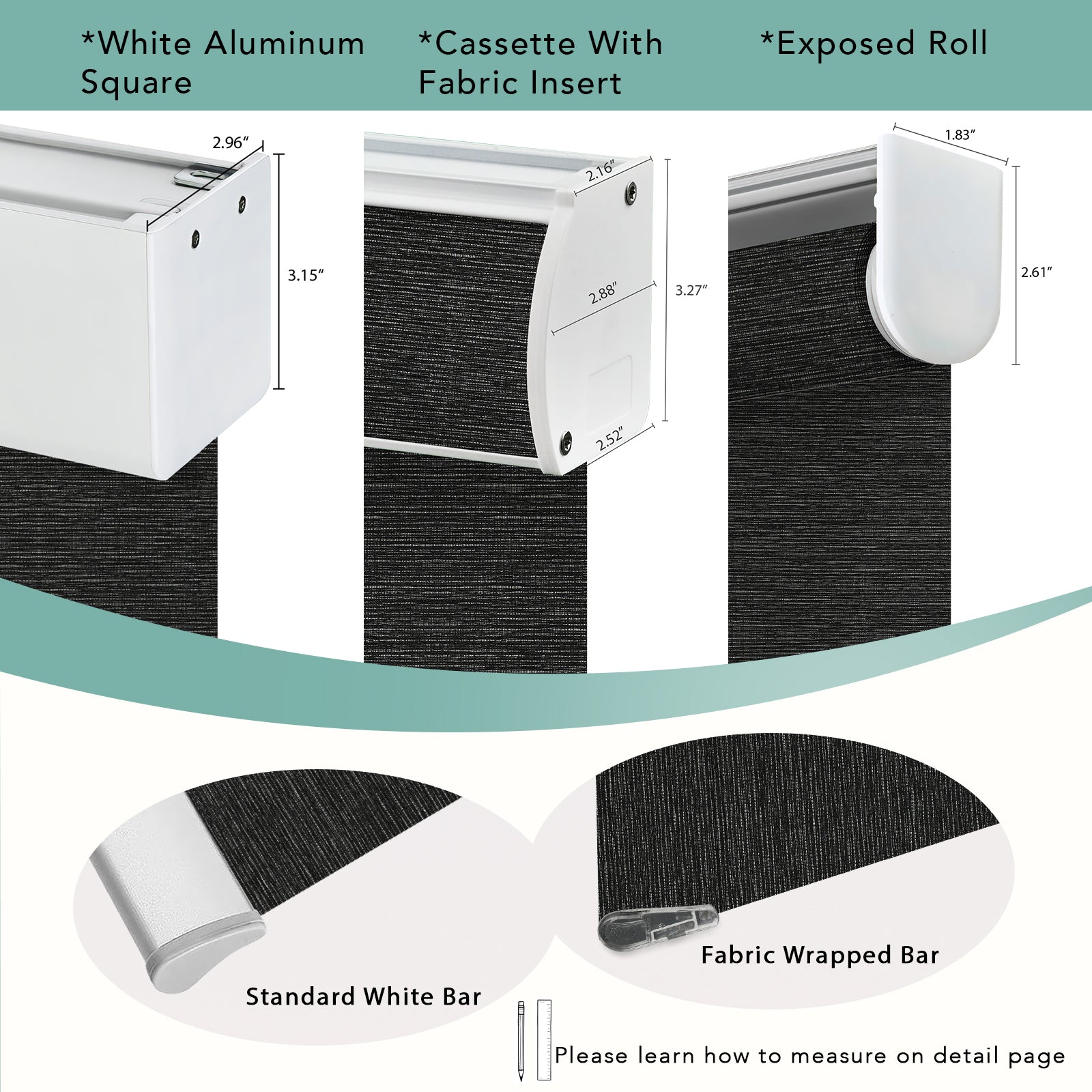 BlindsMagic Smart Motorized Roller Shades 100% Blackout Klamath